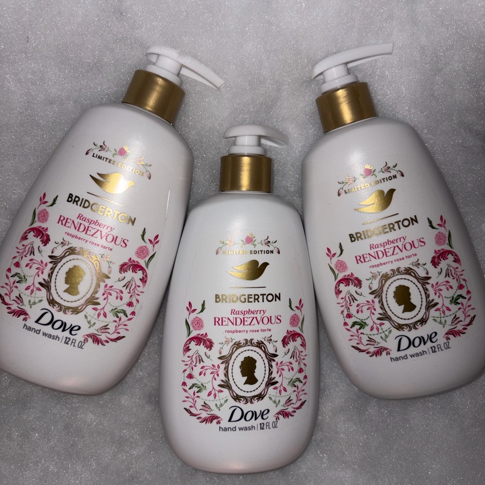 Dove x Bridgerton Raspberry Rendezvous Hand Wash (Limited Edition) set of 3